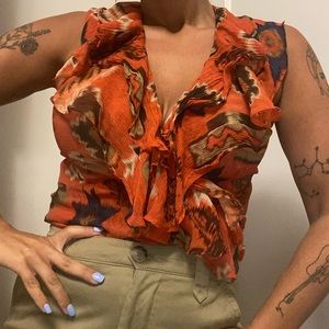 Vintage Aztec Ralph Lauren Blouse